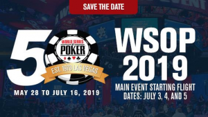 WSOP 2019, prime indiscrezioni sull'edizione del 50enario: ecco il Big 50 da 5.000.000$ gtd!