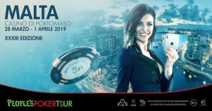 PPTour XXXIII: a Malta la sesta tappa di sempre. Online sat a 50 cents