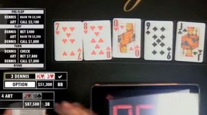 Quella sottile differenza tra cooler e bad beat nel monster pot al Bike (video)