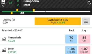 McCoist: "Come massimizzare le vincite nel betting exchange e nelle scommesse. Sampdoria-Inter: la gestione di un trader esperto"