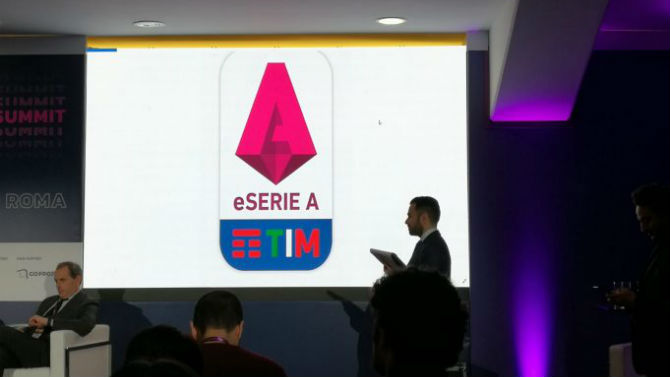 Il logo della eSerie A