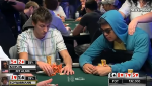 Quando il call è al limite e desta perplessità. Giudicate quello di Greg Merson alle WSOP (Video)