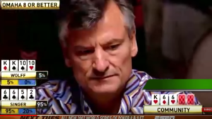 E poi ti dicono: "vabbè a Omaha è più facile fare un poker". Certo, quando è uno solo... (Video)