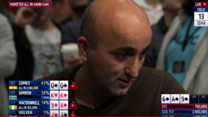 L'irreale All In a 4 all'EPT di Praga per lo strike di Amirov (Video)