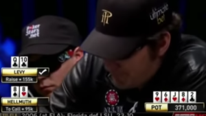 Call the raise with Q-T. Idiot player! Quando Hellmuth diede il meglio di sé (Video)
