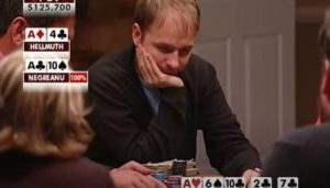 High Stakes Poker: Negreanu il kicker è dorato, Hellmuth paga e si infiamma (Video)