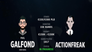 Galfond Challenge: comincia anche la sfida contro ActionFreak, la più difficile