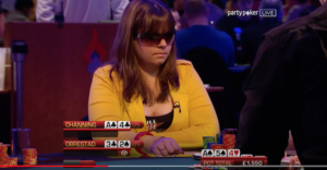 Annette Obrestad al Big Game V. Nuts al flop e nessuno slowplay (Video)