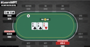 Giocare il monster draw in un multy way pot in posizione