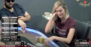 Bicycle Casino: lo splendido bluff di Kayla 'Winopoker' Voogd ai danni del DJ