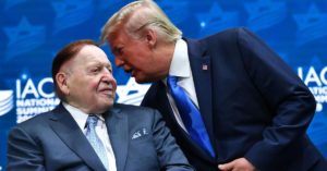 Il grande vecchio molla? Sheldon Adelson perde $75 milioni contro Biden e si dimette per curarsi