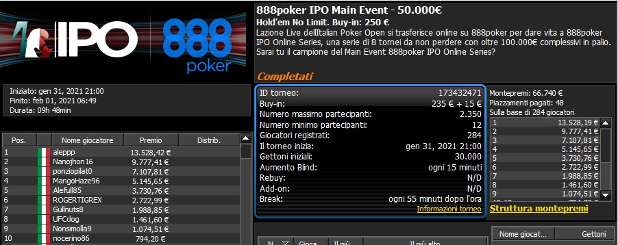 ipo 888