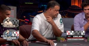 High Stakes Poker: Rick Salomon dà spettacolo, ma che botta con Bellande!