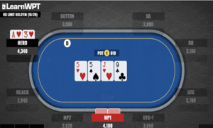 Il draw di colore missato al turn. Abbiamo spazio per puntare ancora in semibluff?