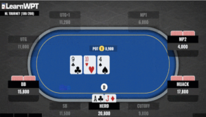 Quando il nostro Asso-Jack manca il flop in un colpo a quattro. Cosa facciamo?