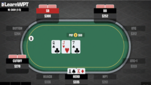 Manchiamo il flop con A-K in 4-Way. Fold, call o check-raise?