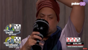 High Stakes Poker: la monster bet in bluff di Dwan su Bellande (Video)