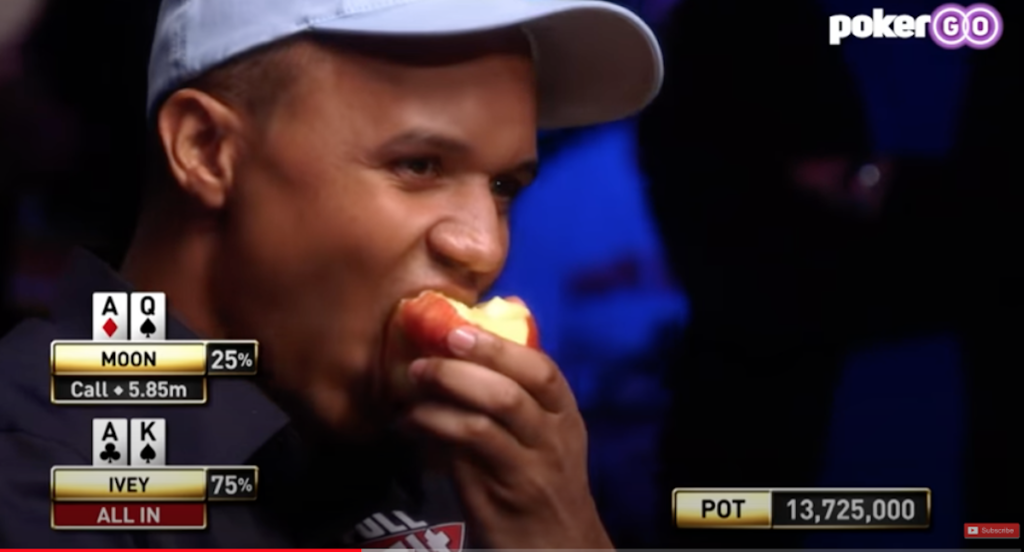 Phil Ivey nell'anno di Joe Cada