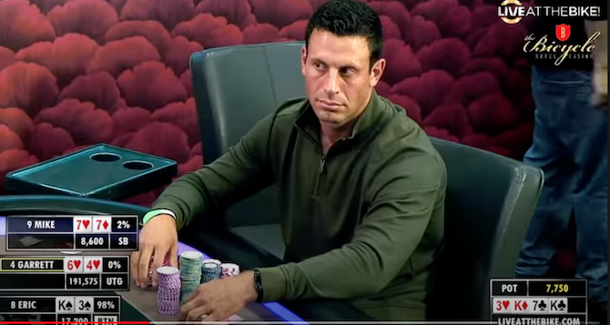 Garrett Adelstein courtesy Bicycle Casino