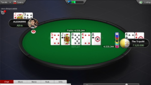 Poker Online: lo Special di Ferragosto va a "The Trips96". La mano finale