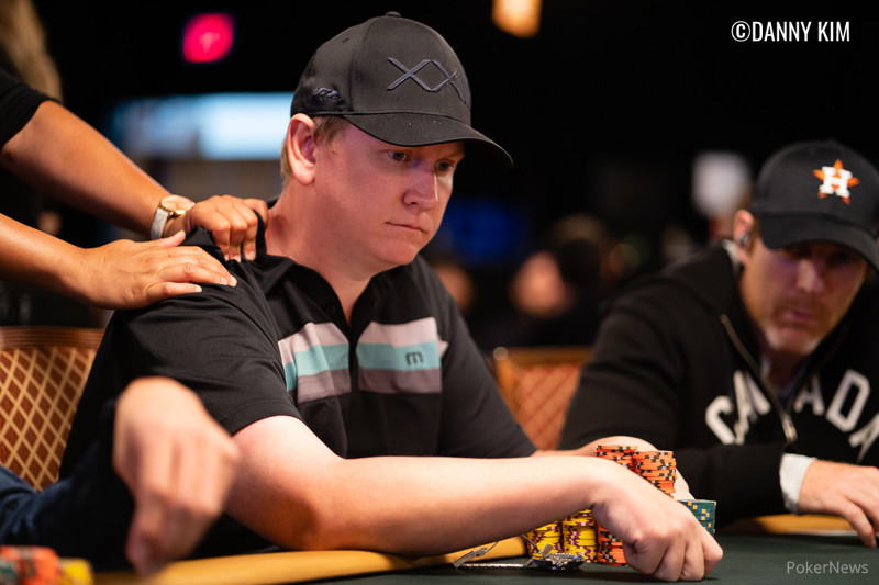 Ben Lamb (Courtesy of Danny Kim - PokerNews)