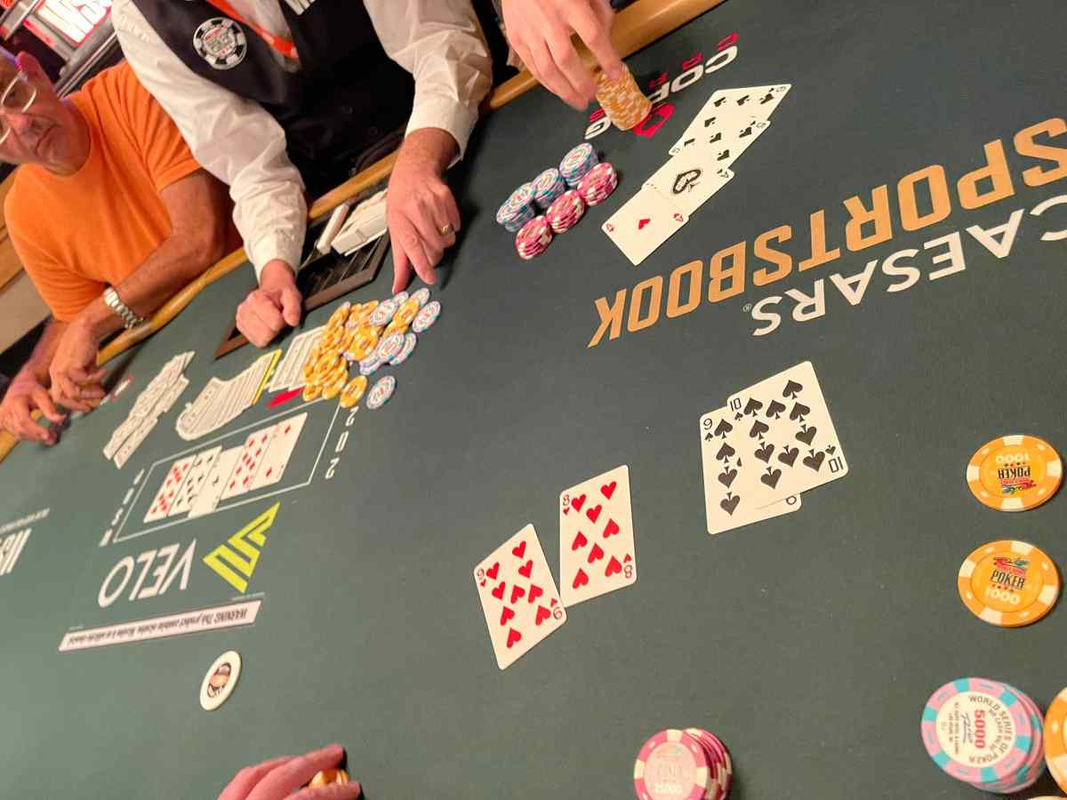 La foto del board fatale a Luigi Curcio, scattata dallo stesso giocatore
