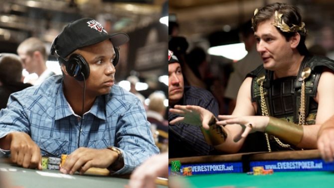Ivey e Hellmuth