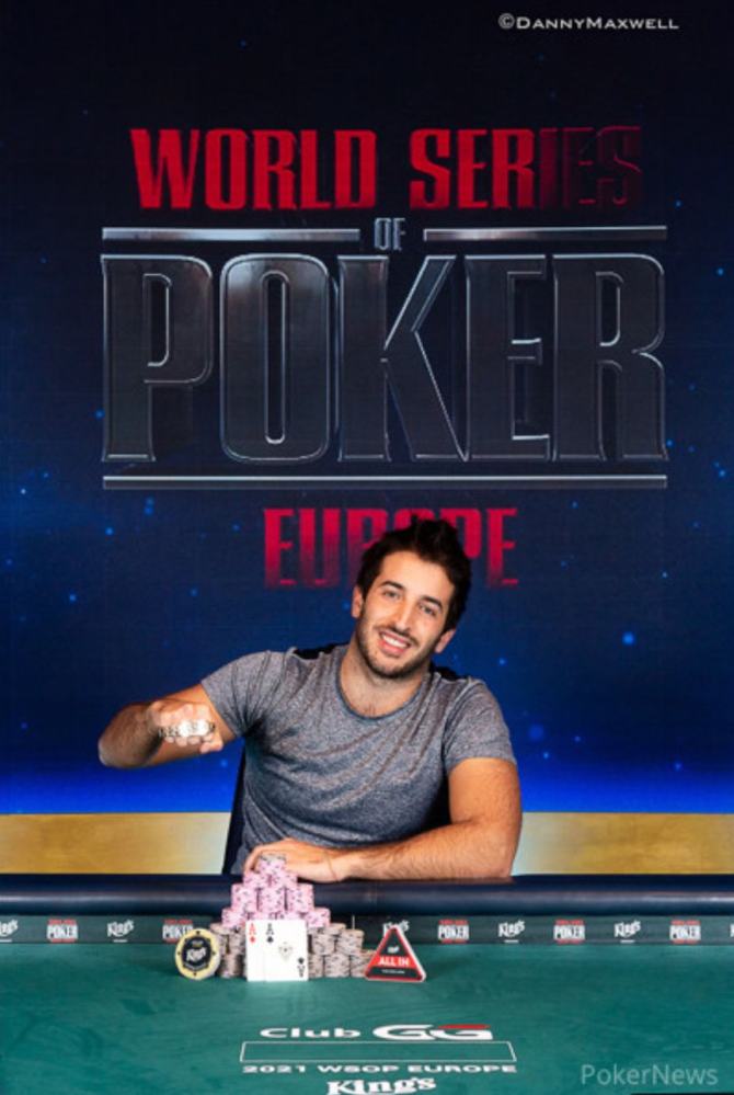 Antonello Ferraiuolo (Courtesy PokerNews & Danny Maxwell)