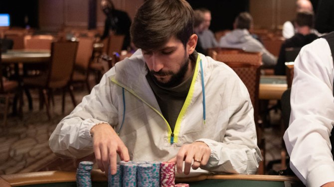 Luigi Curcio (Courtesy PokerNews & Erwin Dionisio)