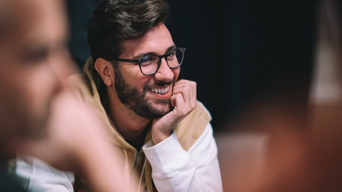 Dario Sammartino (Courtesy of Hayley Hochstetler - PokerNews)