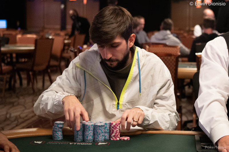Luigi Curcio (Courtesy PokerNews & Erwin Dionisio)
