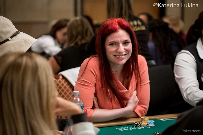Jennifer Shahade alle WSOP 2021 (Courtesy PokerNews & Katerina Lukina)