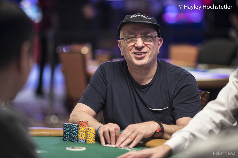 Roland Israelashvili (Courtesy PokerNews & Hayley Hochstetler)