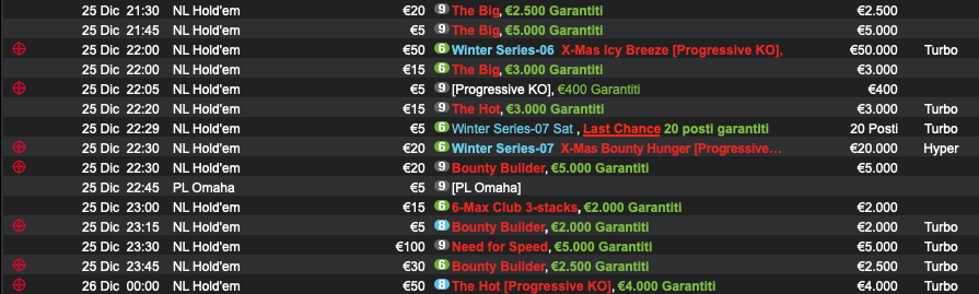 Winter Series