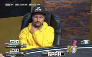 M.E. German Poker Champs: il fold di Karmatckii con top pair -Video-
