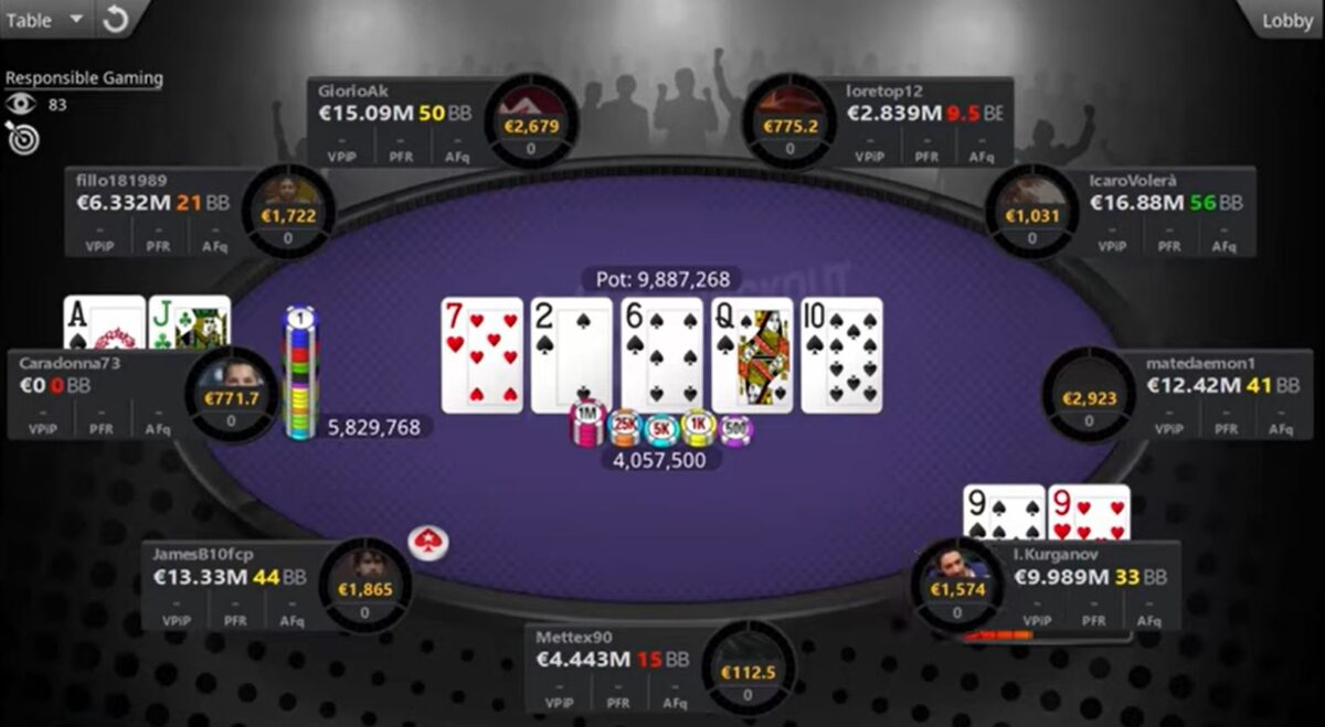 replay carte scoperte tavolo finale main event scoop 2022