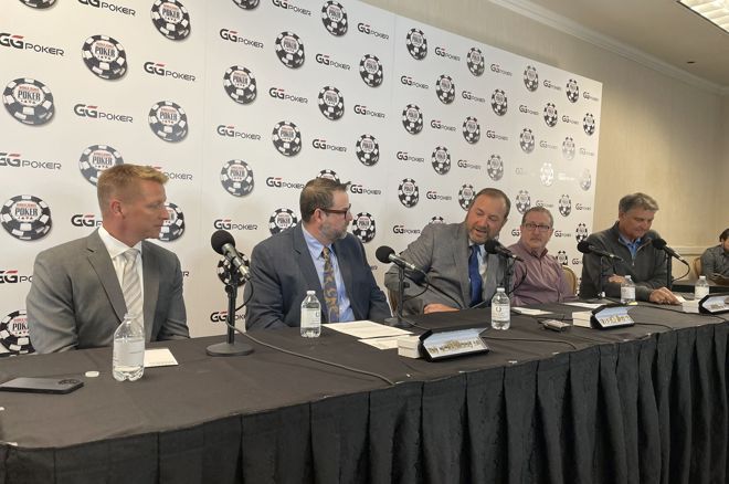 Conferenza stampa WSOP 2022 Courtesy PokerNews