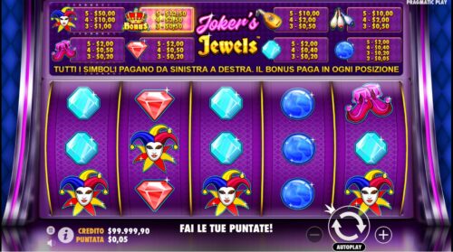 Joker Jewels: la slot di 888 tra Jolly e diamanti [recensione]