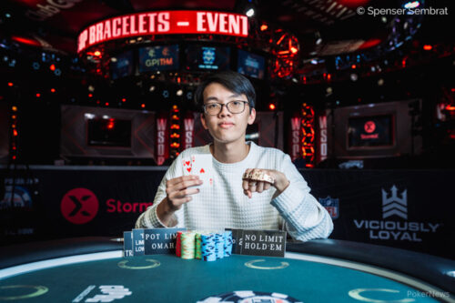 WSOP 2022: tre braccialetti assegnati, Lok Chan lo prende runner runner!