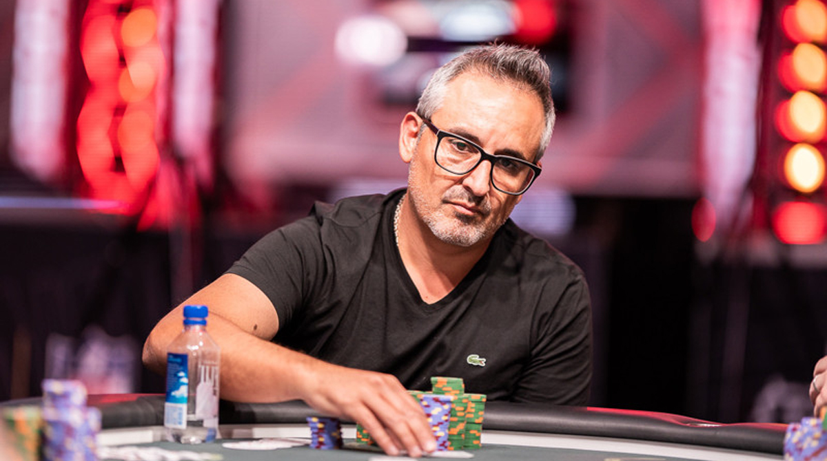 Josh Arieh alle WSOP 2022 (courtesy PokerNews & Seth Haussler)