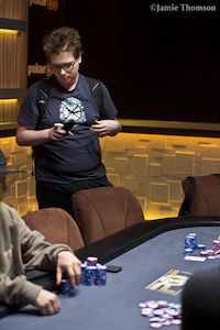 Isaac Kempton courtesy Pokernews & Jamie Thomson