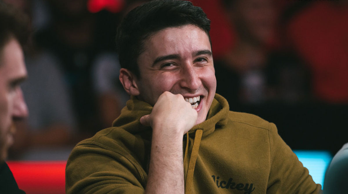 Michael Duek (courtesy PokerNews & Alec Rome)