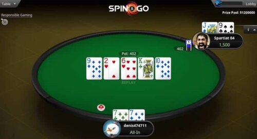 "Spartiat 04" centra lo Spin and Go da 1 milione su PokerStars in 29 mani