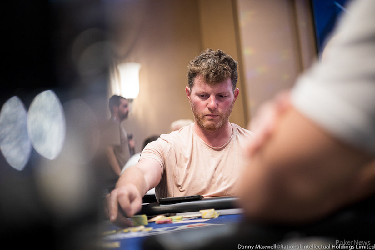 Nick Petrangelo Courtesy Pokernews & Danny Maxwell