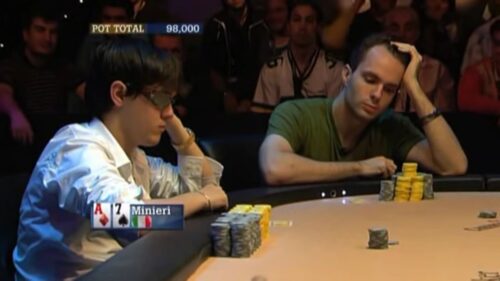 Poker amarcord: Dario Minieri e la sua Porsche...