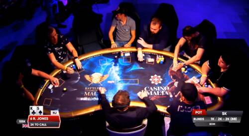 Diretta streaming tavolo finale Battle Of Malta