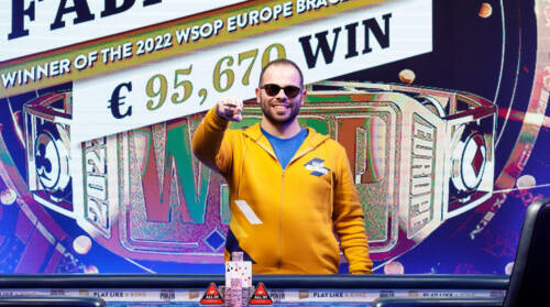 Fabio Peluso, il 17 che non porta male: battuto Savinelli, suo il braccialetto WSOPE