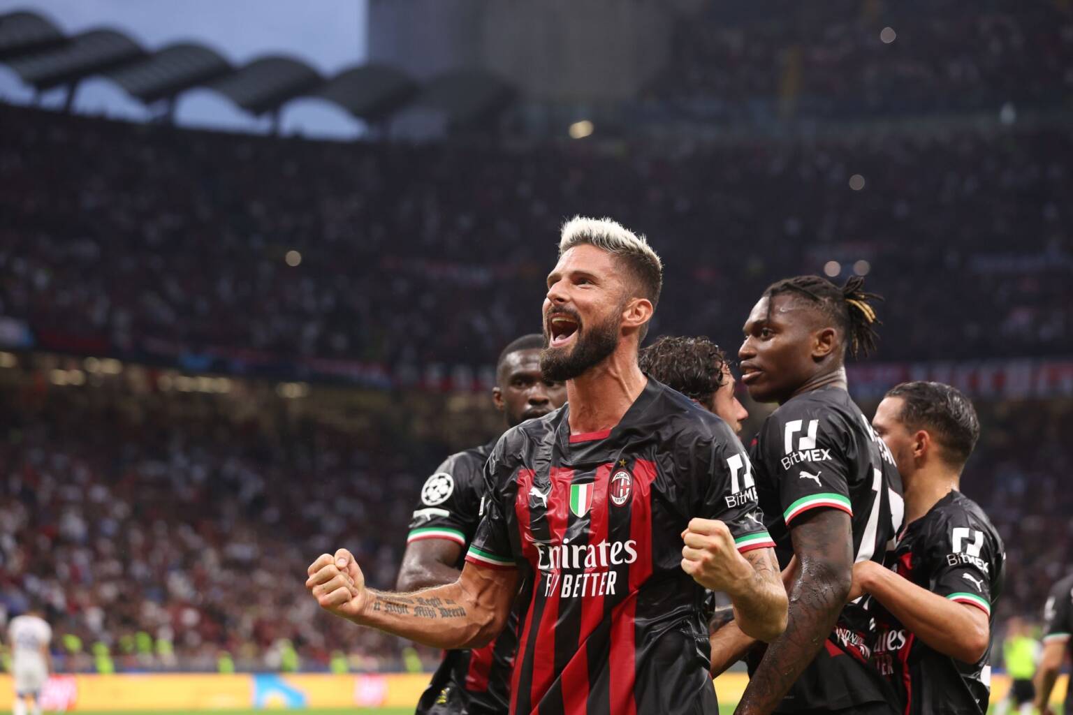 Giroud Lecce Milan