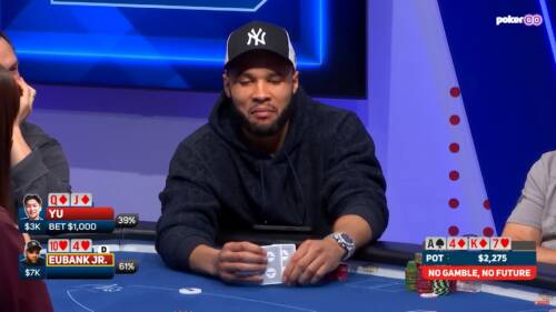 Don't try this at home: la mano al buio del 888poker ambassador Chris Eubank jr