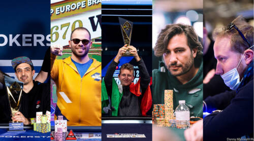 I giocatori italiani di poker che hanno guadagnato di più nei tornei live del 2022